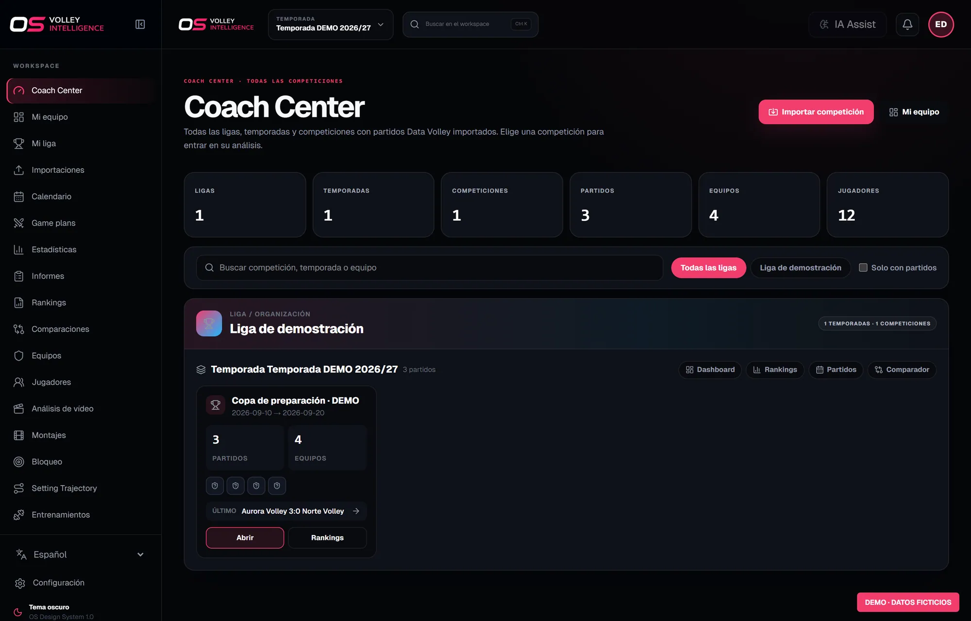 Coach Center